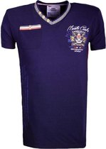 Geographical Norway T-Shirt Jalium Blauw - S