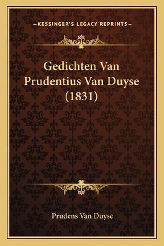 Gedichten Van Prudentius Van Duyse (1831)