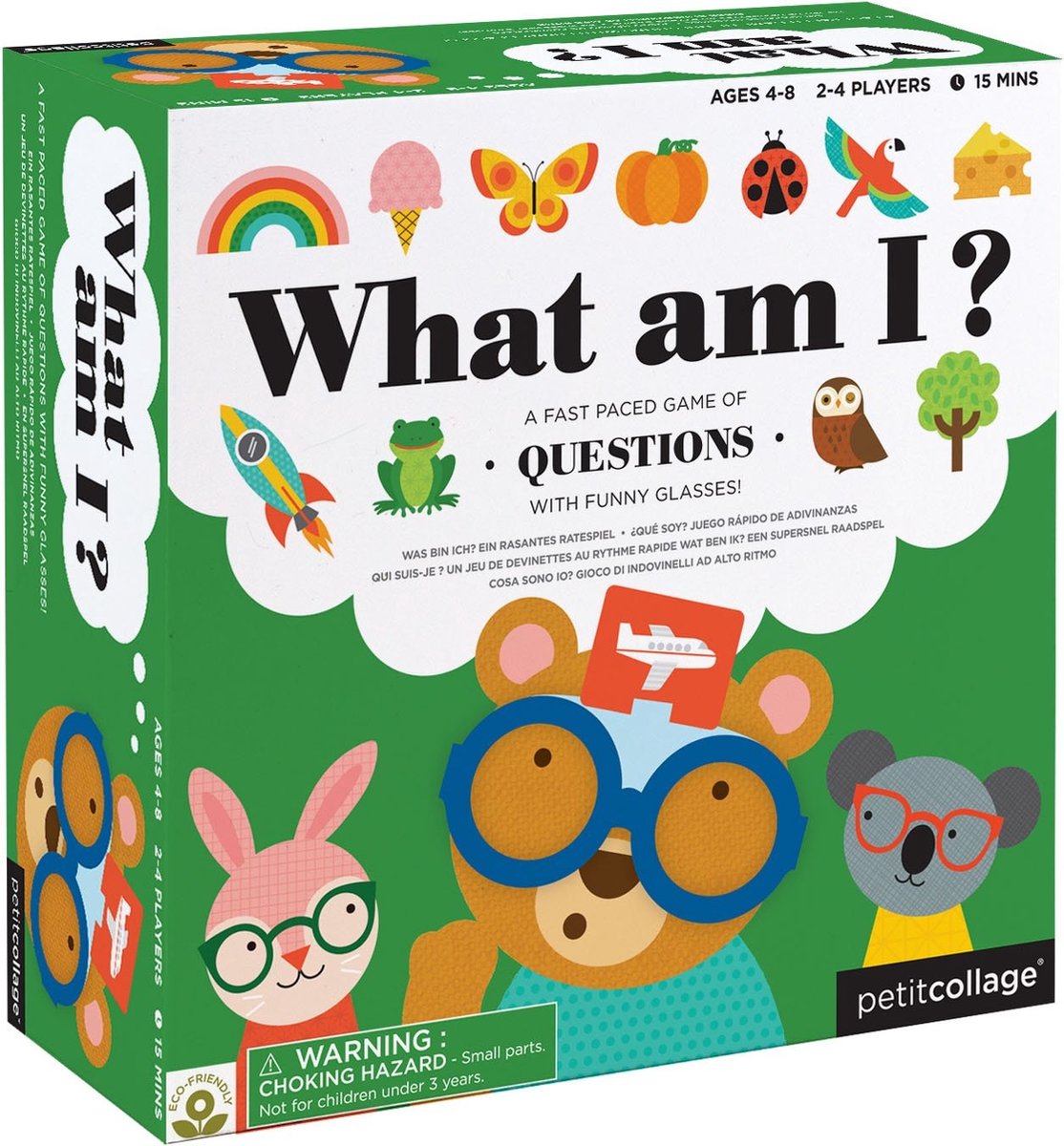 Petit Collage Bordspel Wat Ben Ik?