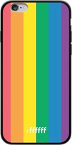 iPhone 6s Hoesje TPU Case - #LGBT #ffffff