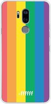 LG G7 ThinQ Hoesje Transparant TPU Case - #LGBT #ffffff