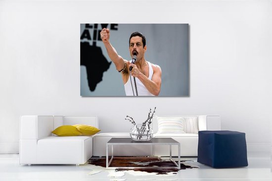 Freddie Mercury canvas voor aan de muur 2 - Canvasvooraandemuur.nl