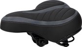 Dunlop Fietszadel - Stadsfiets - Gelzadel - Unisex - Zwart - Geschikt Voor Elke Stadsfiets