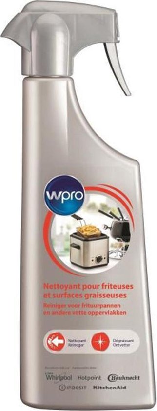 WPRO Reiniger Frituurreiniger - Spray 500ml Zeer krachtige vetverwijderaar 484000008805_