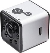 SQ13 Ultra-Mini DV Pocket WiFi 1080P 30fps digitale videorecorder Camera Camcorder met 30m waterdichte behuizing, ondersteuning IR nachtzicht (zilver)