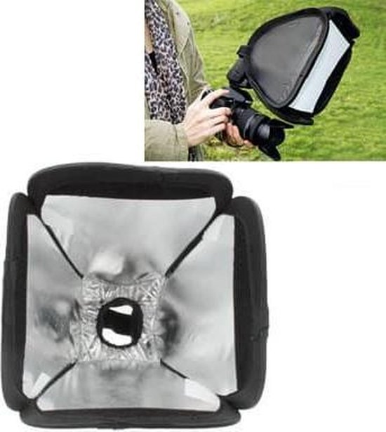 E23 Opvouwbare Soft Flash Diffuser Dome