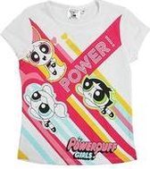 Power Puff Girls - T-shirt - Wit - 104 cm - 4 jaar