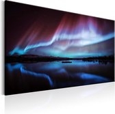 Schilderijen Op Canvas - Schilderij - Night Light 90x60 - Artgeist Schilderij