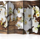 Kamerscherm - Scheidingswand - Vouwscherm - Forest Orchid II [Room Dividers] 225x172 - Artgeist Vouwscherm