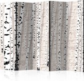 Kamerscherm - Scheidingswand - Vouwscherm - Birchen Grove II [Room Dividers] 225x172 - Artgeist Vouwscherm