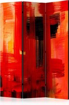 Kamerscherm - Scheidingswand - Vouwscherm - Crimson Prison [Room Dividers] 135x172 - Artgeist Vouwscherm