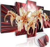 Peintures sur toile - Image sur verre acrylique - La magie de la passion [Verre] 100x50 - Artgeist Peinture