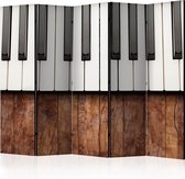 3D Tapijt Vouwscherm - Kamerscherm - Scheidingswand - Inspired by Chopin - mahogany II [Room Dividers] 225x172 - 3D Tapijt