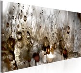 Schilderijen Op Canvas - Schilderij - Drops of Water 135x45 - Artgeist Schilderij