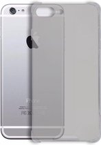 Siliconen hoesje voor Apple iPhone 6 / 6S - Schok bestendig - Transparant - Inclusief 1 extra screenprotector