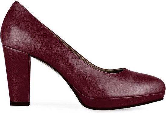 Nadra pump ZS - Burgundy-Red