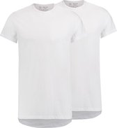 RJ Bodywear T-shirt Rotterdam O Neck 2pack Wit Mannen Maat - S