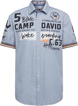 Camp David ® Fil À Fil shirt met opvallend artwork