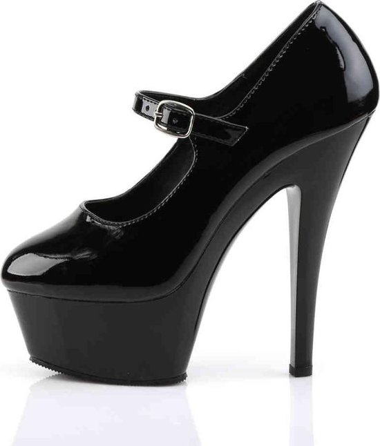 Pleaser Talons hauts -36 Chaussures- KISS-280 US 6 Zwart