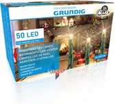 Grundig Kerstverlichting - Kerstboomverlichting met 50 LED Lampjes voor Binnen - 542 cm - Warm Wit