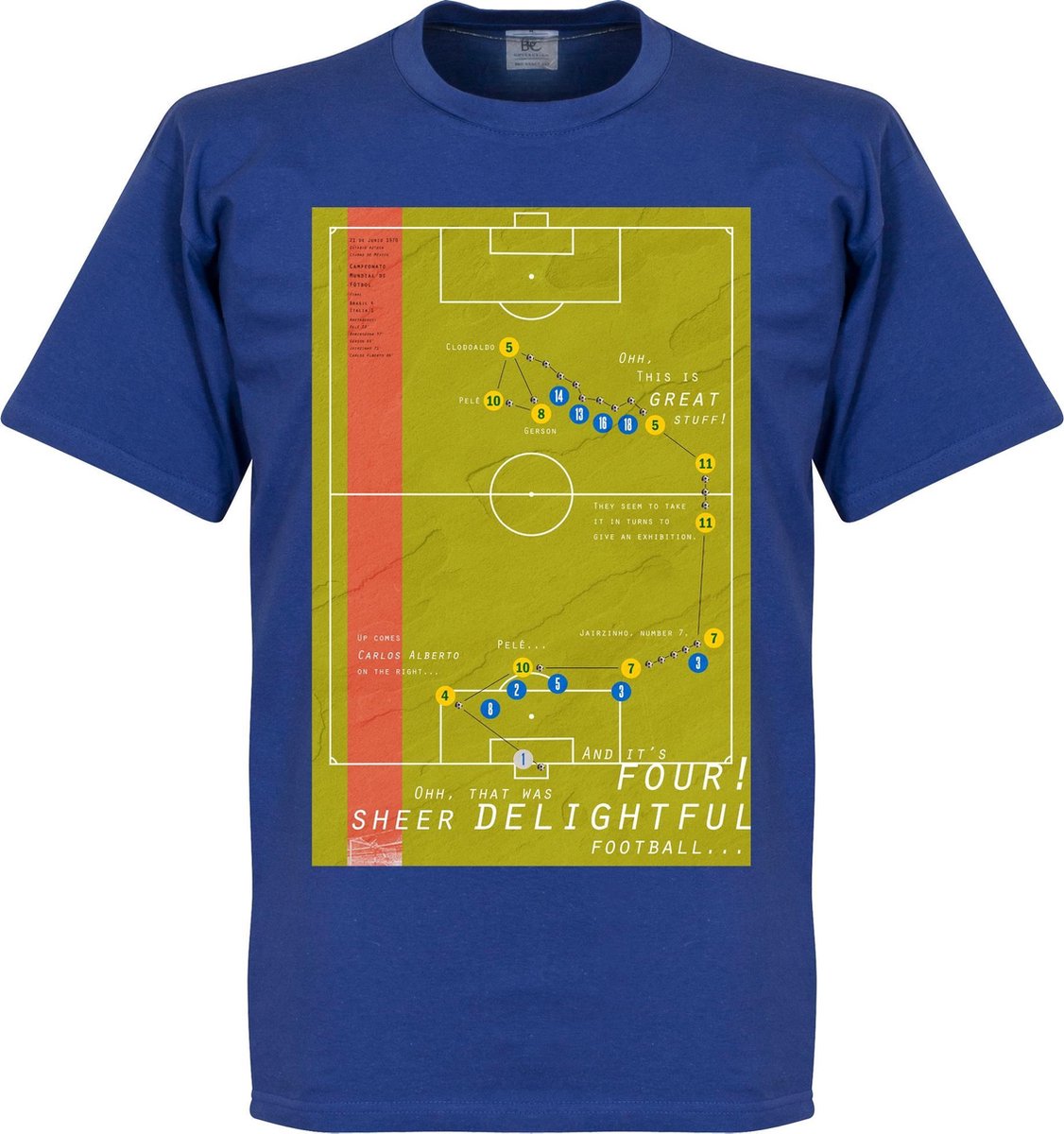 1126x1200.jpg Pennarello Carlos Alberto 1970 Classic Goal T-Shirt - XXL - Afbeelding 1