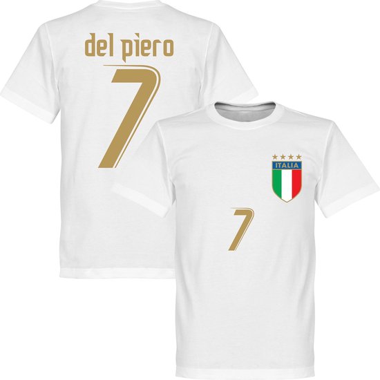 Italië Del Piero T-Shirt 2006 - XS