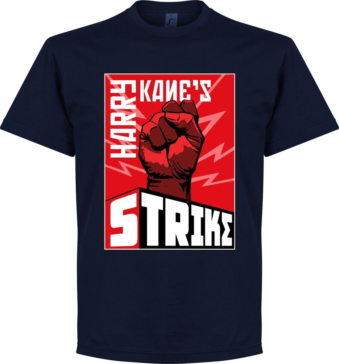 Harry Kane's Strike T-Shirt - Navy - XXXL