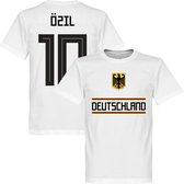 Duitsland Özil Team T-Shirt - Wit - M
