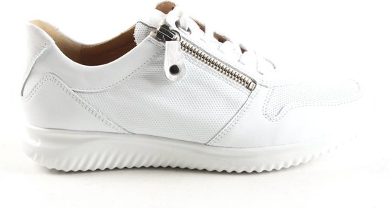 Hartjes Vrouwen Suède Lage sneakers / Damesschoenen 1621124 - Wit - Maat 38  | bol.com