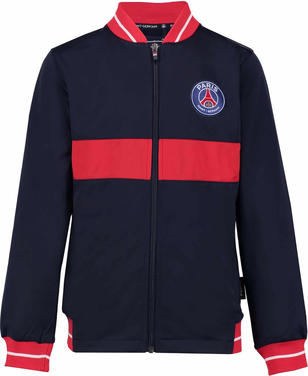 Gilet PSG homme 18/19 - 100% polyester - Veste d'entraînement