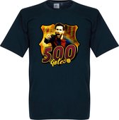 Messi 500 Club Goals T-Shirt - Navy - S