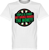 Double Makes The Money Darts T-Shirt - 5XL