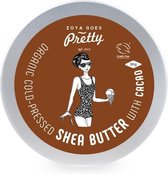 Organic Cold Pressed Shea Butter met Cacao - 90 gram