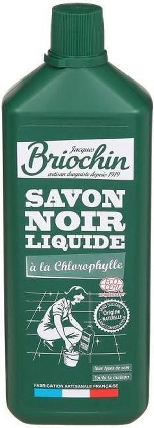 BRIOCHIN Savon liquide noir à la chlorophylle - 1 l | bol.com