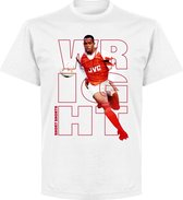 Wright Short Shorts T-shirt - Wit - XL