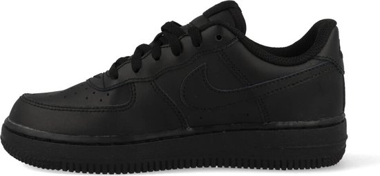 Nike Air Force 1 (PS) Sneakers Kinderen - Black/Black-Black - Maat 29.5 - Nike