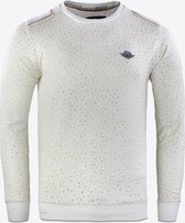 Heren Sweaters met ronde hals Gabbiano 77100 Ecru-3XL