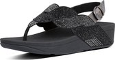 Fitflop™ Vrouwen   80007409 / Damesschoenen Paisley Rope Back - Zwart - Maat 41