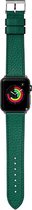 LAUT - Bandje voor Apple Watch 3 42mm - Leer Milano Watch Strap Groen