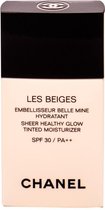Chanel Les Beiges Sheer Healthy Glow Tinted Moisturizer SPF 30 - Medium - 30 ml - getinte dagcreme