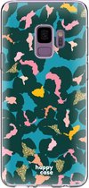 HappyCase Samsung Galaxy S9 Hoesje Flexibel TPU Summer Leopard Print