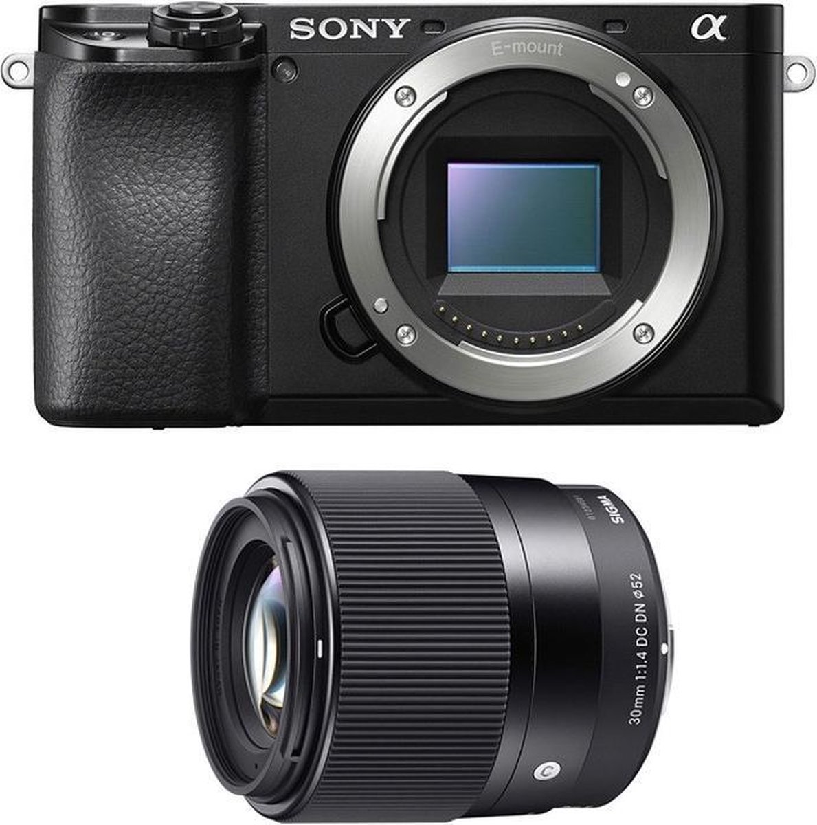 SONY ALPHA 6100 BLACK + SIGMA 30mm 1.4
