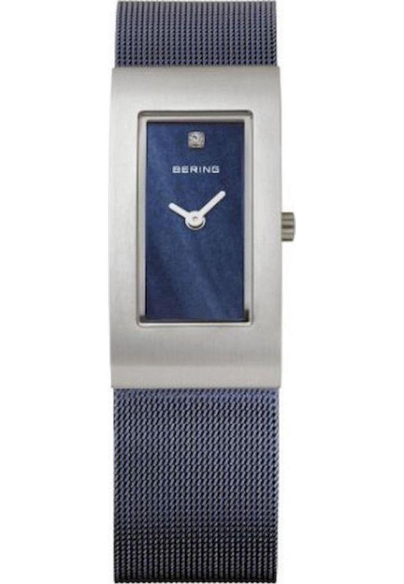 BERING 10817-307 - Horloge - Staal - Blauw - 17 mm