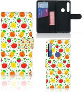 Motorola One Action Book Cover Fruits