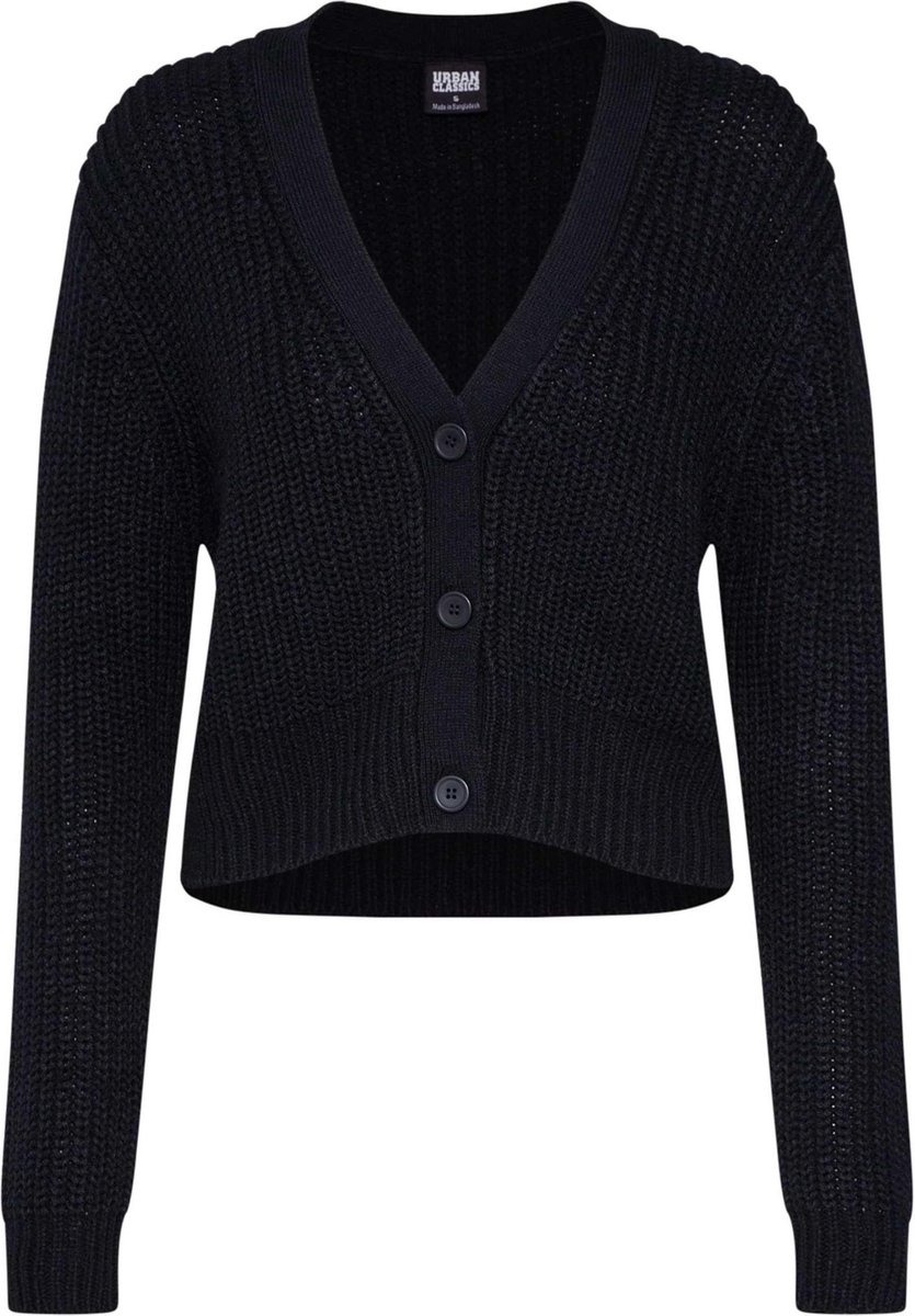 Urban Classics gebreid vest -l Zwart