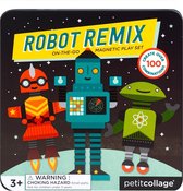 Petit Collage Magnetisch Speelset Robot Remix 26-delig