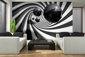 Abstract Swirl Modern Spheres Photo Wallcovering
