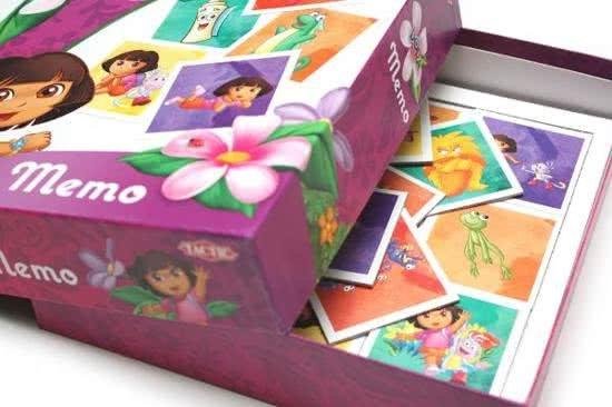 Grote hoeveelheid vork staking Dora Memo - Kinderspel | Games | bol.com