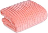 Luxe bed_deken_Brulo_Polyester_sprei _Koraal_200 x 220 cm