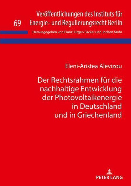 Veroeffentlichungen des Instituts fuer Energie- und Regulier ... - cover